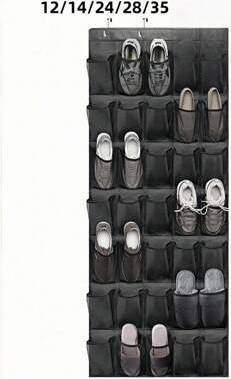 Shein Mesh Bag Storage With Hook Shoe Rack