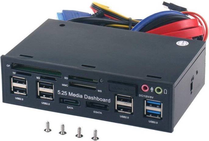 Werleo Multi-Function USB Internal Card Reader Hub