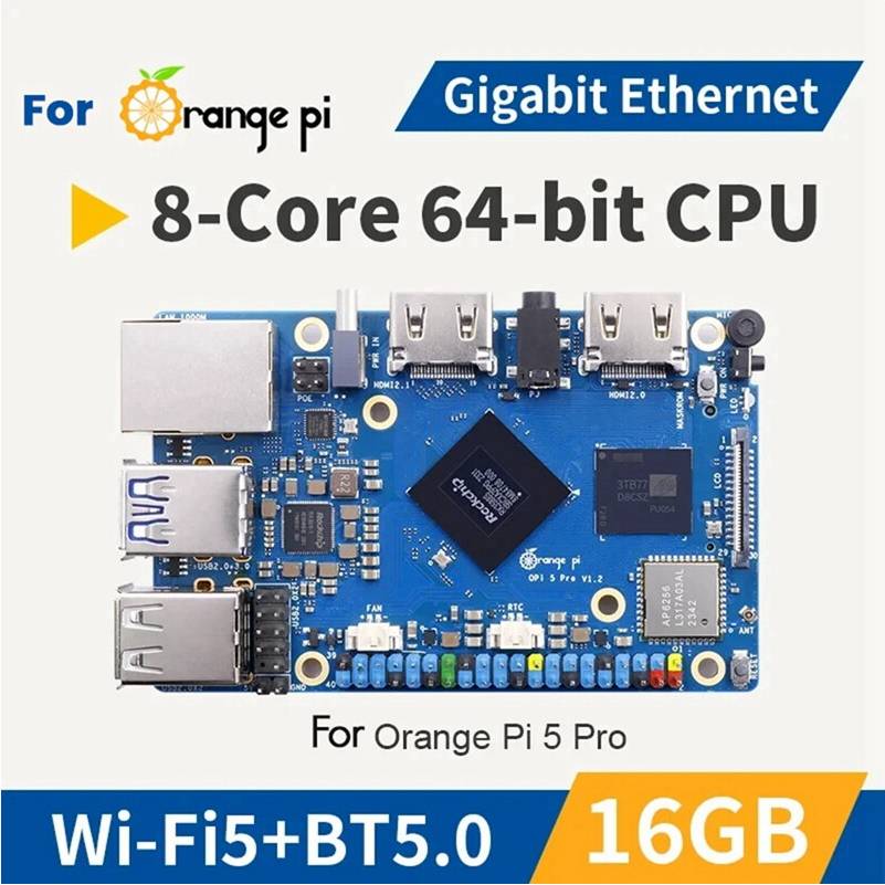 Tlily 5 Pro Development Board 16GB RAM RK3588S