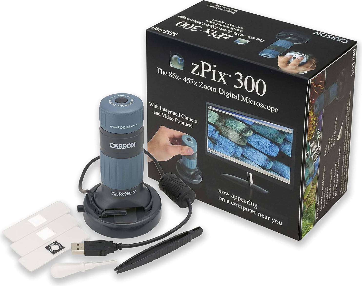 zPix 300 USB Digital Microscope with Photo & Video Function