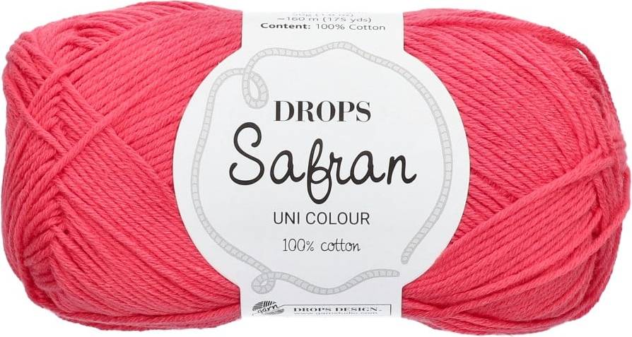 Drops Design Safran Uni Colour Raspberry 160m