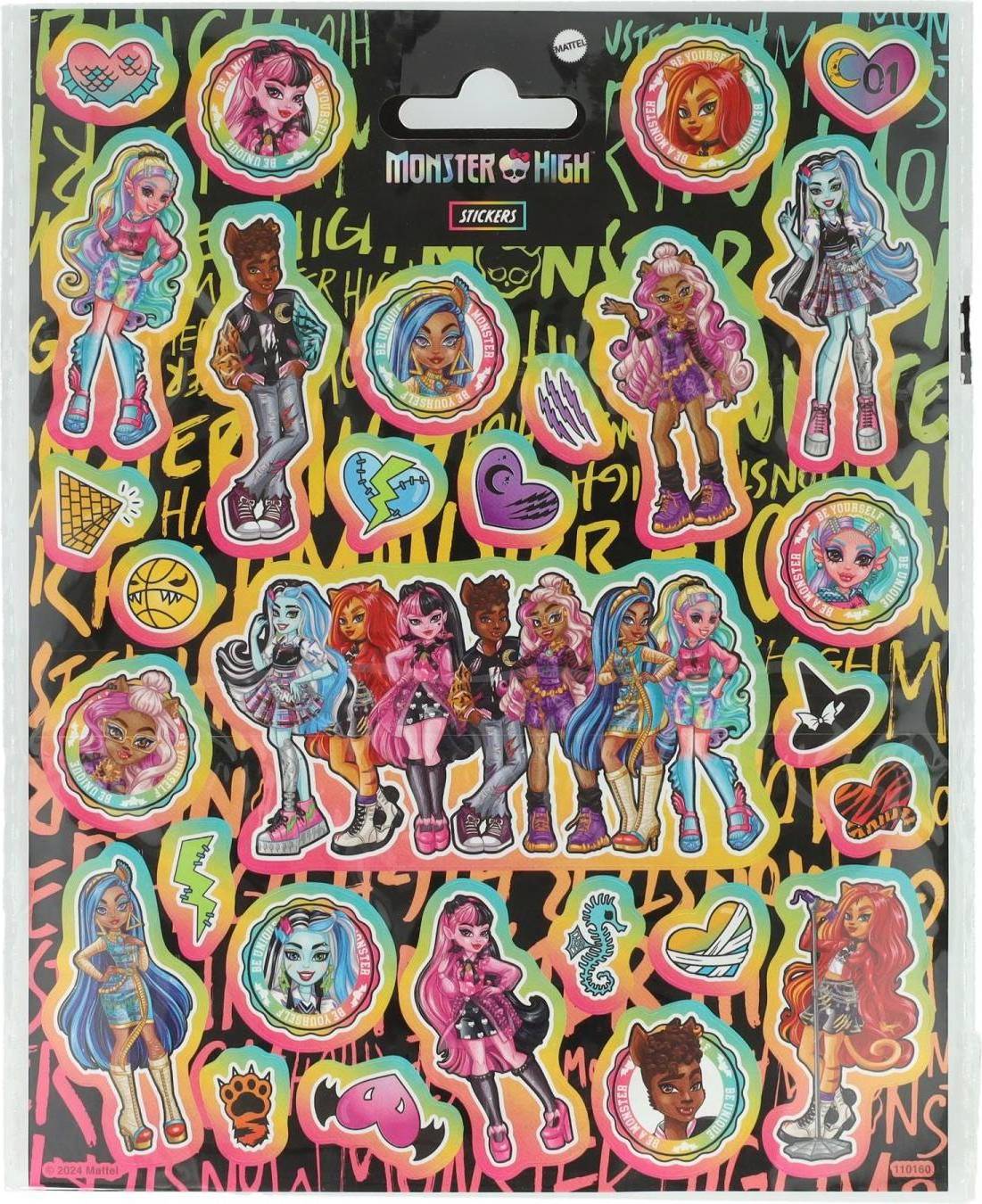 Grafix Stickers Monster High Set