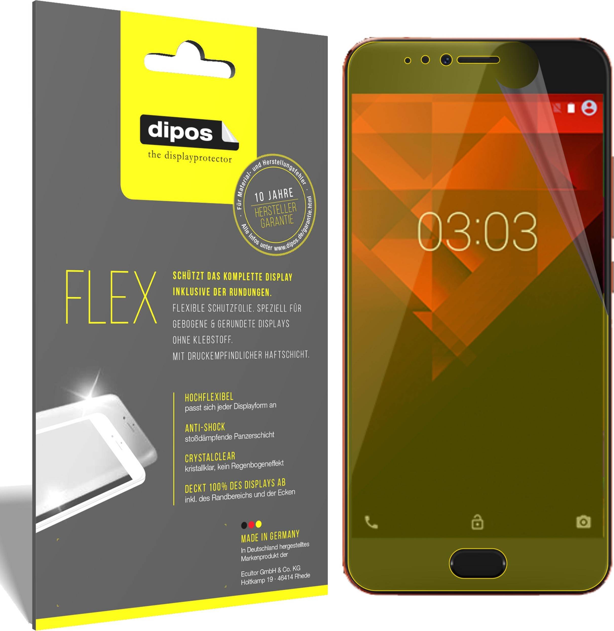 Dipos 3x Screen Protector For Noa Element H10LE