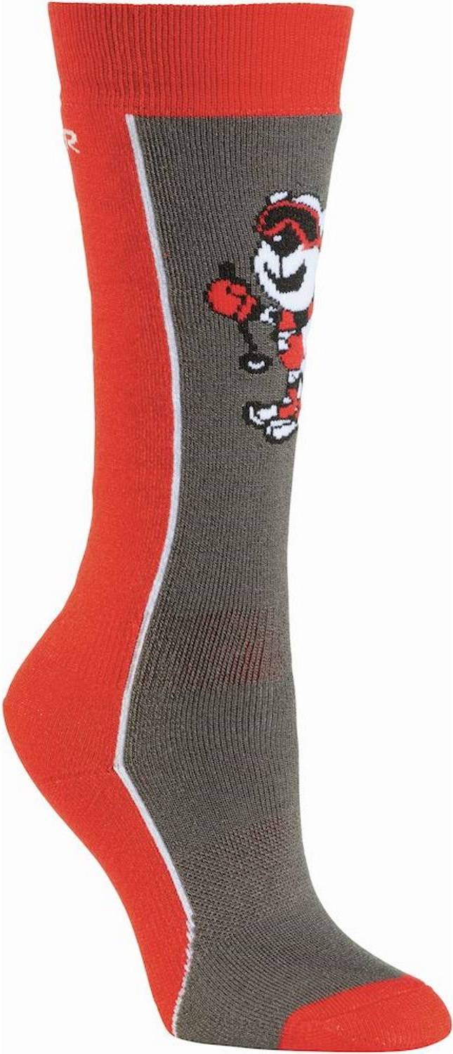 Seger Snow Bear Sock - Red Pattern