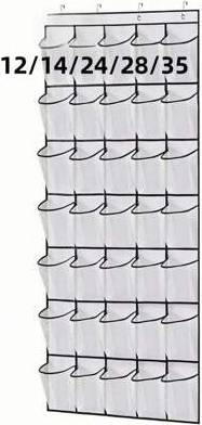 Shein Mesh Bag Storage With Hook Shoe Rack