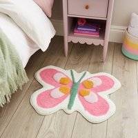 Dunelm Butterfly Rug