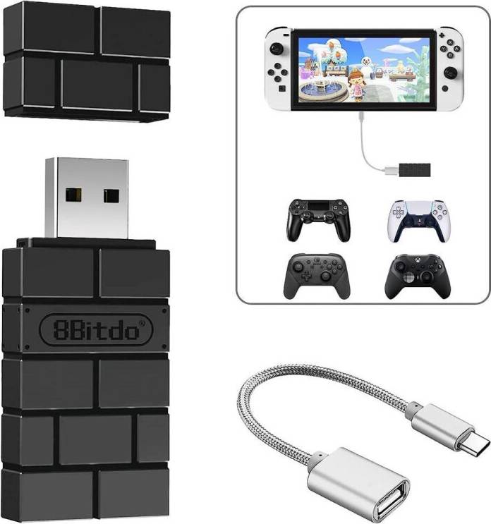 Steam deck oled Werleo 8BitDo USB Wireless Controller Adapter