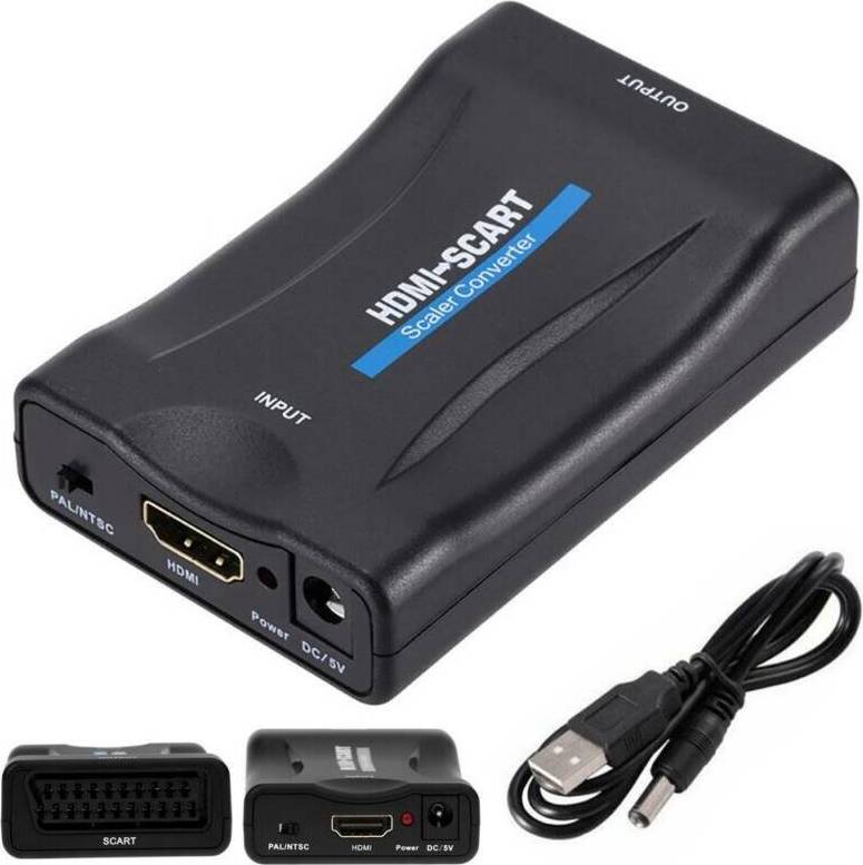 Scart adapter HDMI to SCART Adapter USB Cable