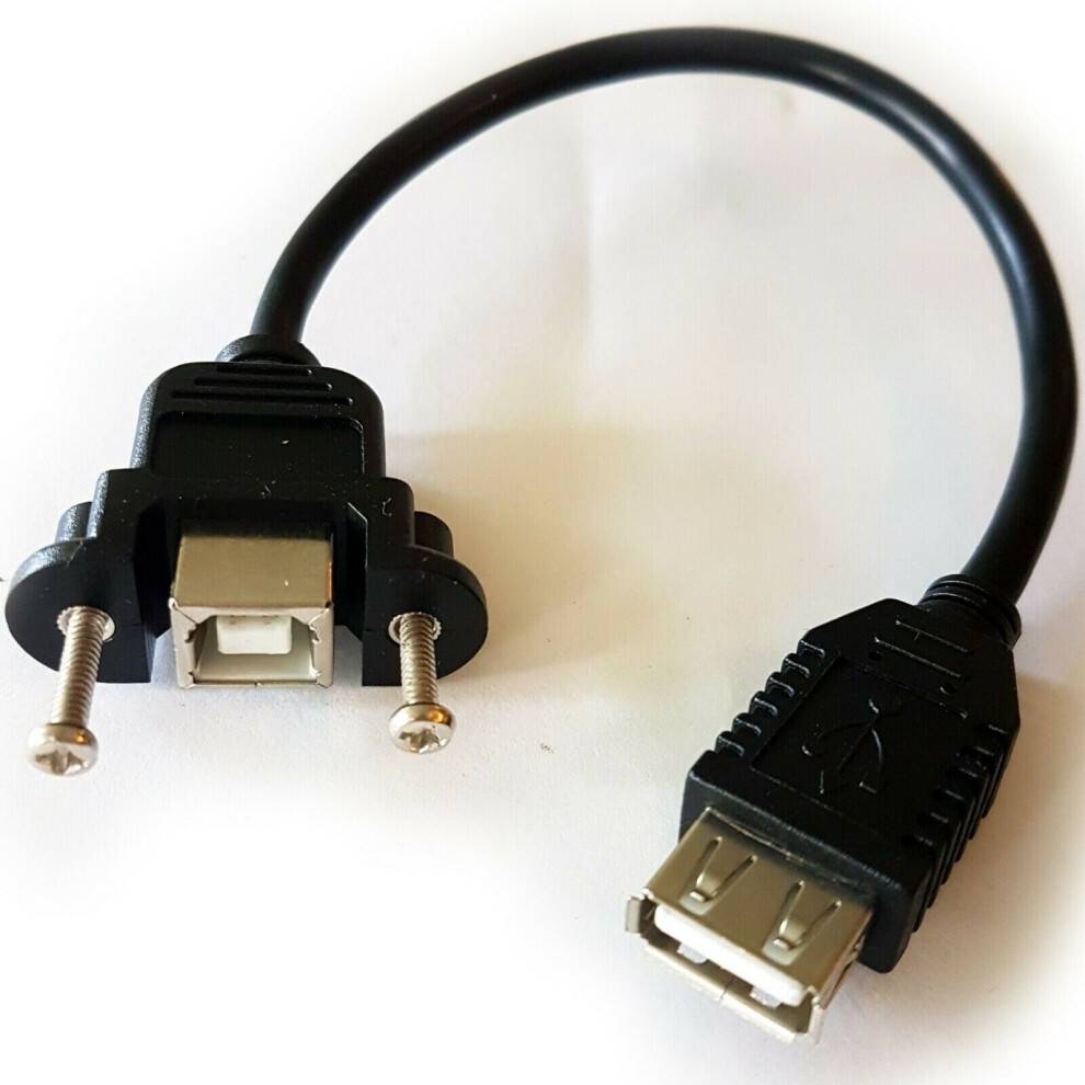 0.14m USB Female To USB Socket Coupler Adapter