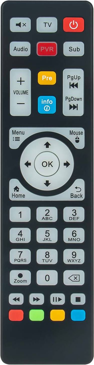 Allimity Replacement Remote Control Fit Media Box Plus
