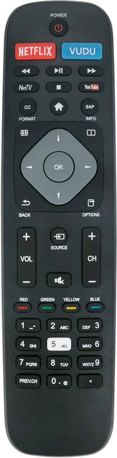 Allimity Replacement Remote Control Philips LCD LED Smart TV