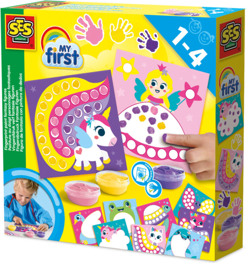 SES Creative Min Första Fingeravtrycksfärg Lekset