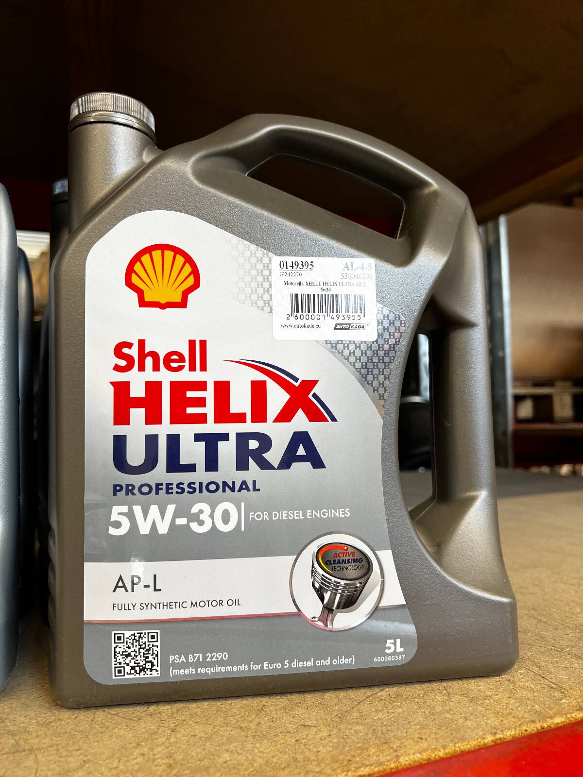 Shell helix Shell Shell Helix Ultra AP-L 5W30 5L Motoröl