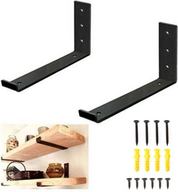 Wejoy 2PCS Invisible Adjustable Wall Mounting Bracket