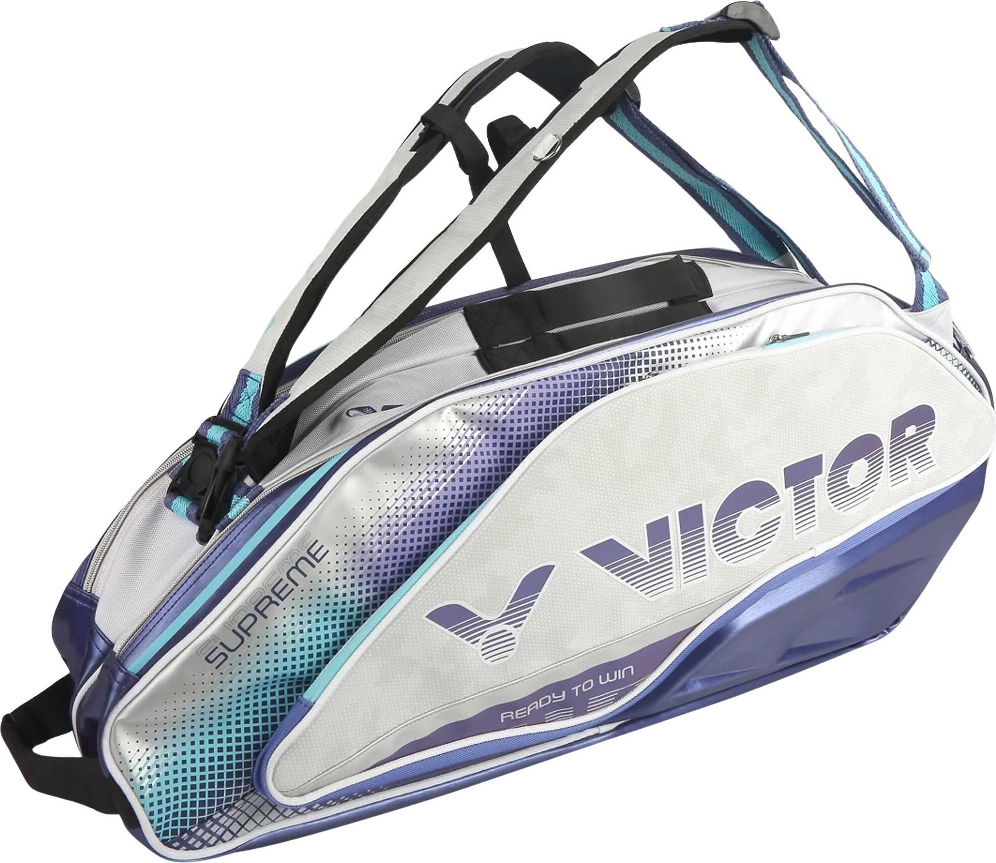 Victor Doublethermobag Badminton Racket