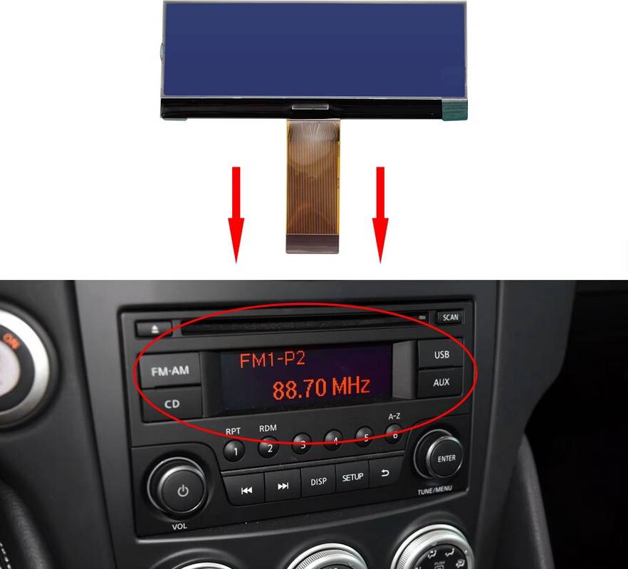 AX Trade Auto LCD Screen Multimedia Player