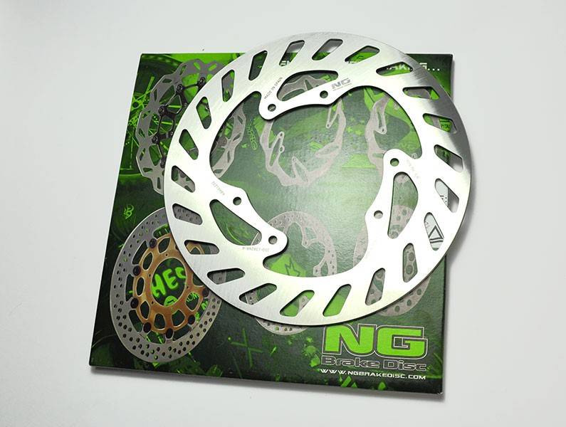 Round Brake Disc Silver 1024059