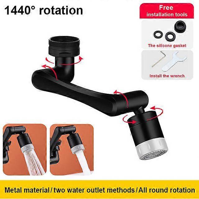 Kikidex Universal Retractable Rotation Extender Faucet