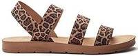 Moda In Pelle Kyomi Multi Strap Sandals - Leopard