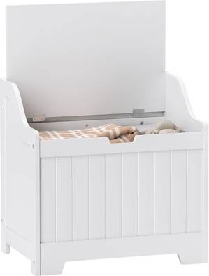Homcom Trunk With Safety Hinge Storage Cabinet