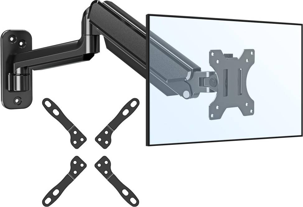 Vesa 100x100 desk mount ELIVED Monitor Wall Mount 35 Inch Arm Kit