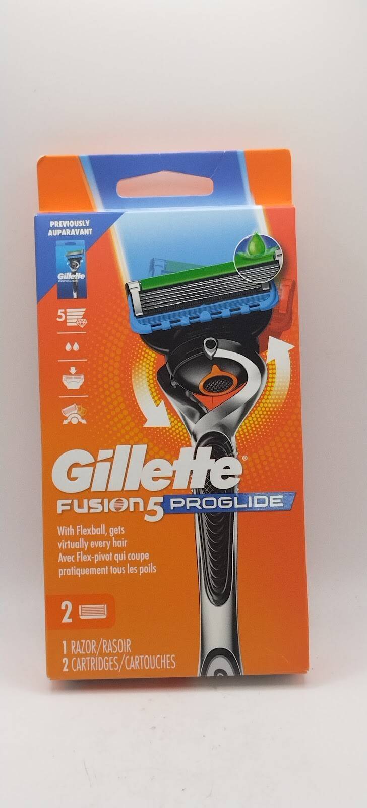 Gillette proglide blades Gillette Fusion5 Proglide 1 Razor 2 Cartridges