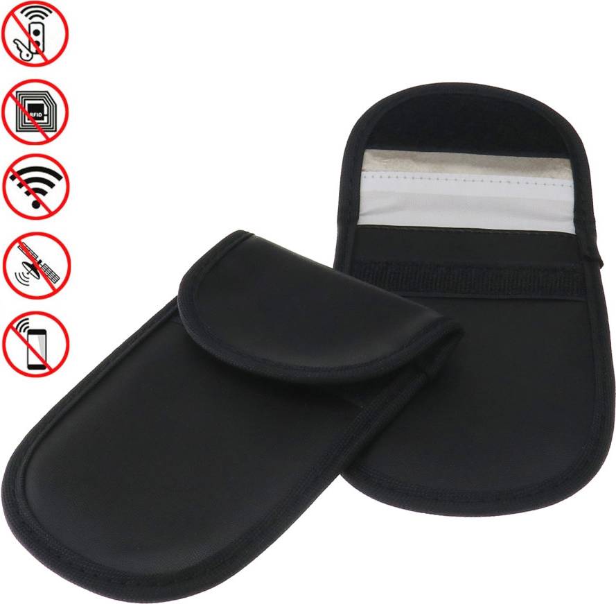 Car signal blocker Lock Car Key Signal Blocker Keyless Entry Anti-Theft Fob Pouch