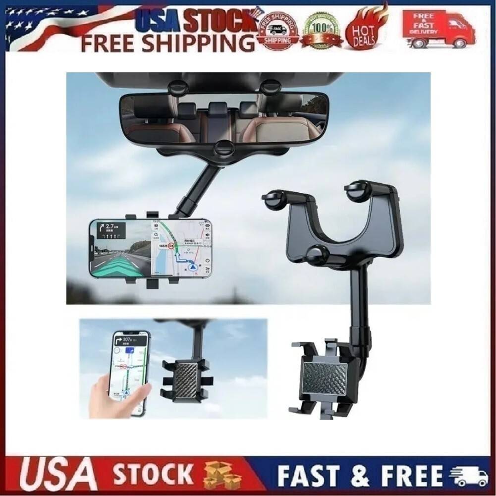 Universal 360 Rotation Car Rear View Mirror Stand