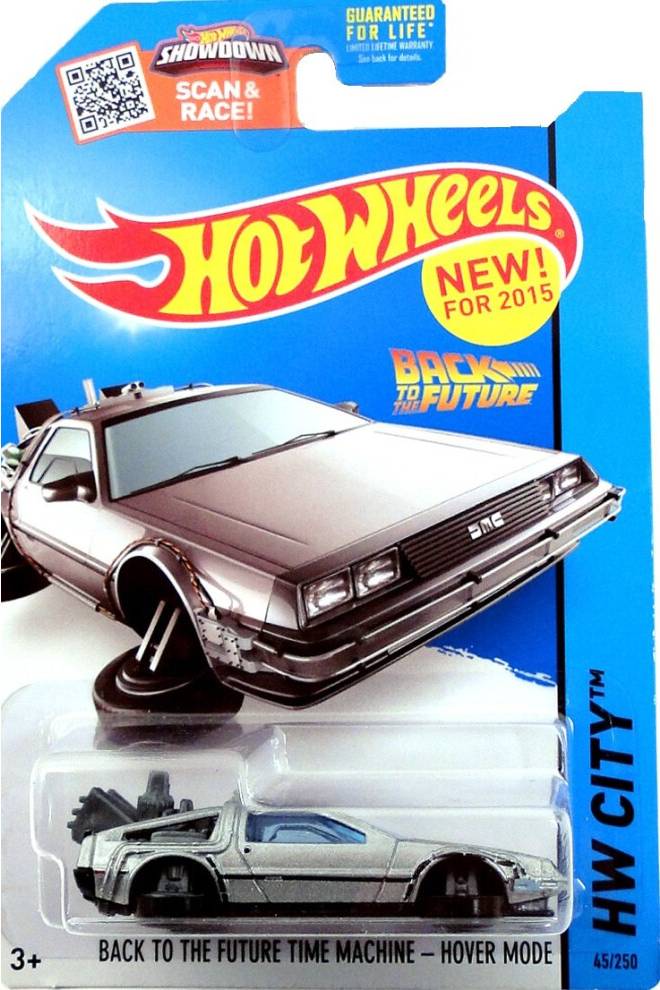 Hot Wheels 2015 Release Back To Future Time Machine