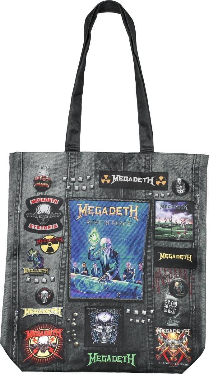 Uni Tote Bag Rust In Peace - Multicolor