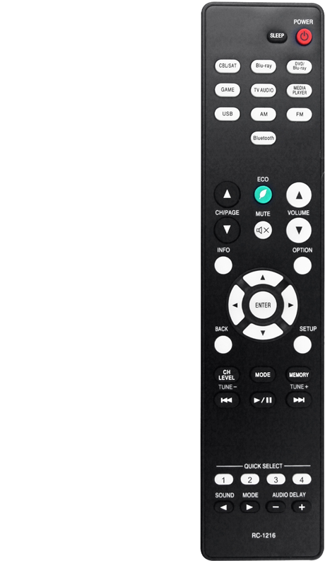 Sans Marque Telecomando RC-1216 Ricevitore AV