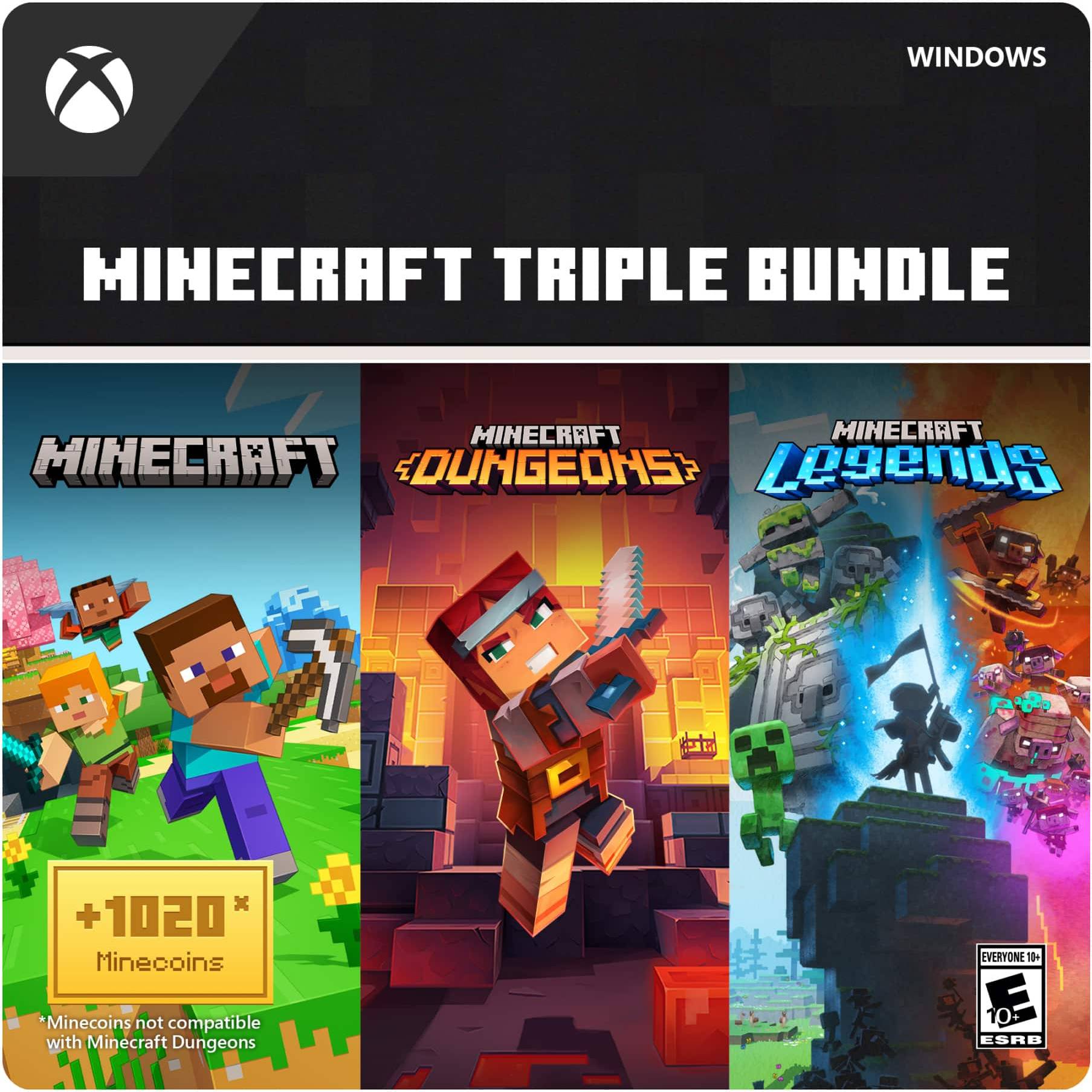 Minecraft pc Minecraft Triple Bundle Windows Digitaler Code