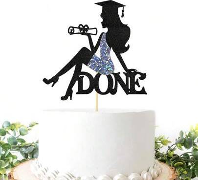 Cake topper Shein Graduation Accessory Topper Cake Decoration