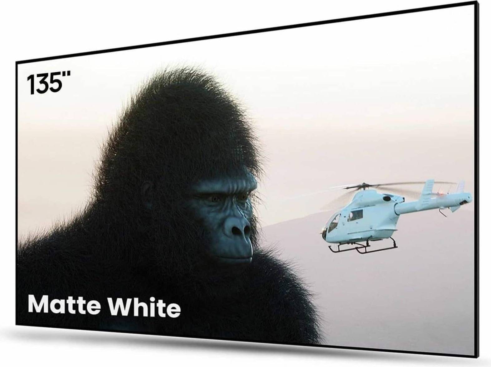 Awol Vision 135 Fixed Frame Projector Screen 4K 8K UHD