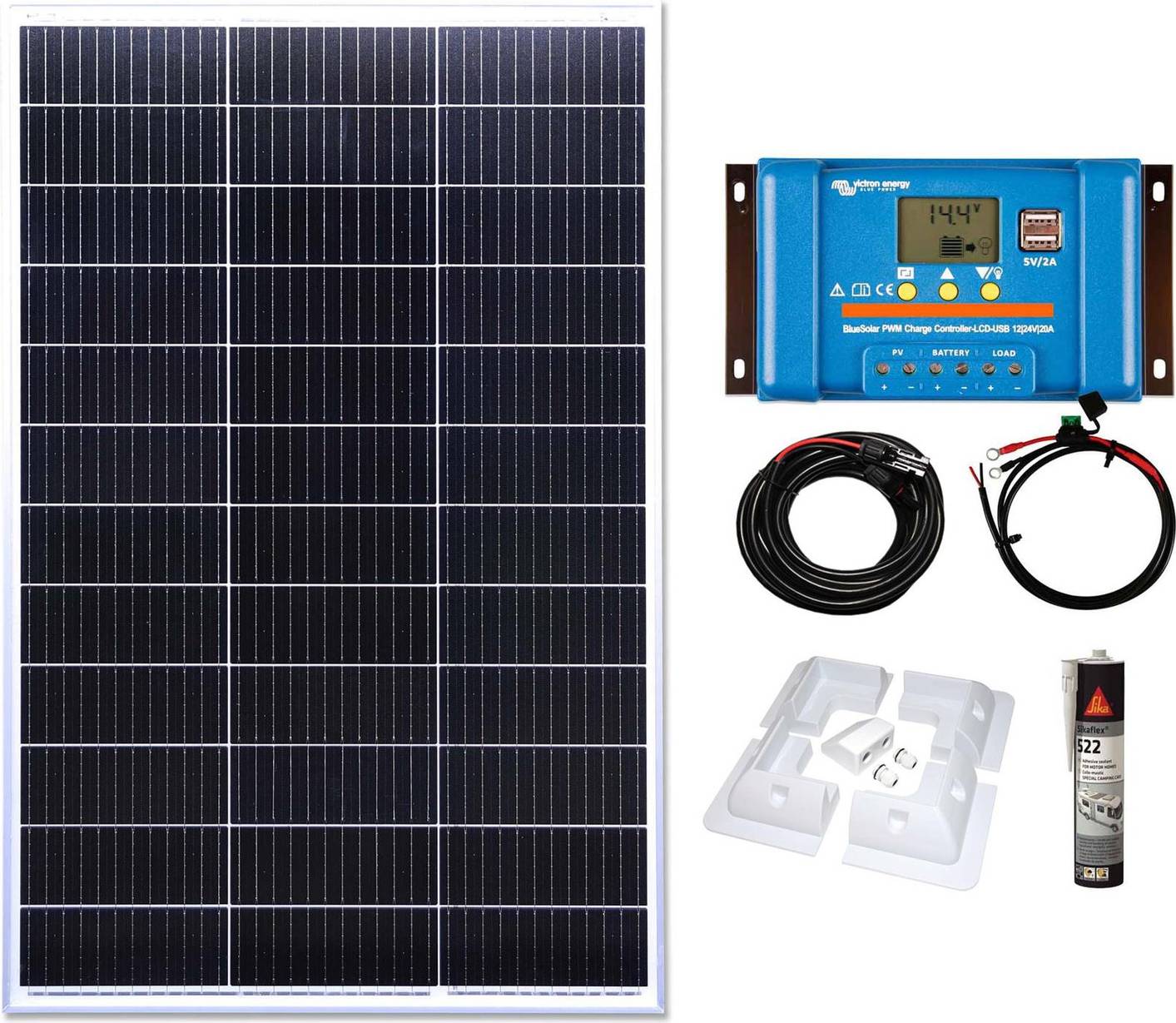 Victron Energy 150W Solar Panel Kit PWM-USB Controller
