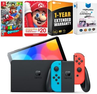Neon nintendo switch Nintendo Switch Neon Red Blue OLED Console