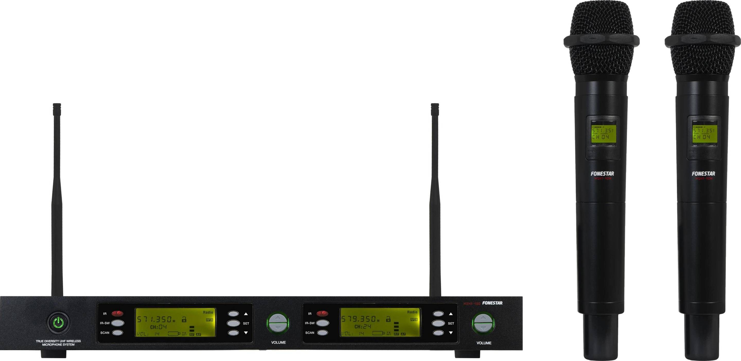 MSH-895-512 2-Channel UHM Microphone System