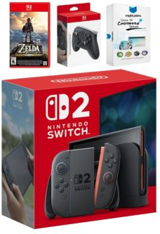 Nintendo switch console bundle Nintendo Switch 2 Video Game Console Bundle