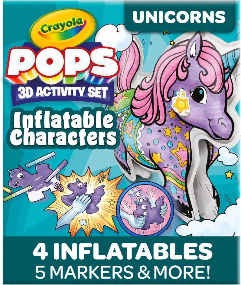 Crayola Pops Inflatable Characters Set