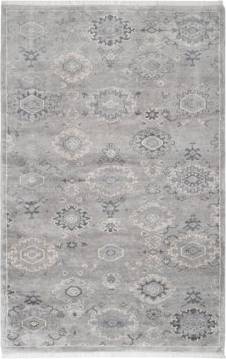 Dash and Albert Rugs Gray Blue Rectangle 5' x 8' Area Rug