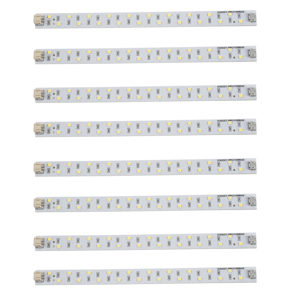 Exogio 8pcs 20cm Photo Box LED Light Strip