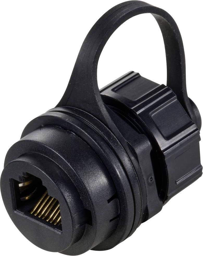 TRU Components RJ45 Indbygningstilslutning Rund TC-12770440