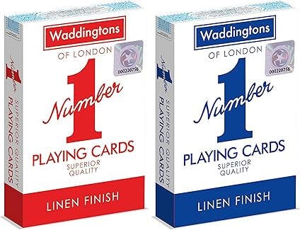 Waddingtons Number 1 Playing Card