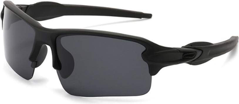 Polarized Riding Sun Glasses Windproof Half Frame