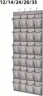 Shein Multi-Grids Mesh Bag Storage Shoe Rack