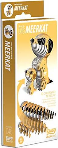 Eugy 3D Meerkat Model Craft Kit
