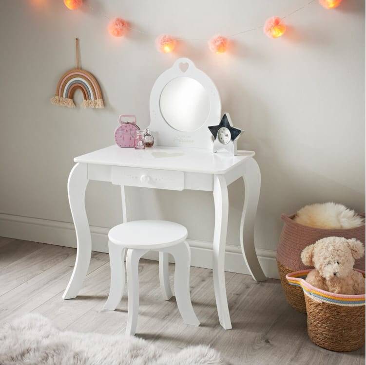 Vanity dressing table with mirror Vanity Set Dressing Table With Drawer Mirror