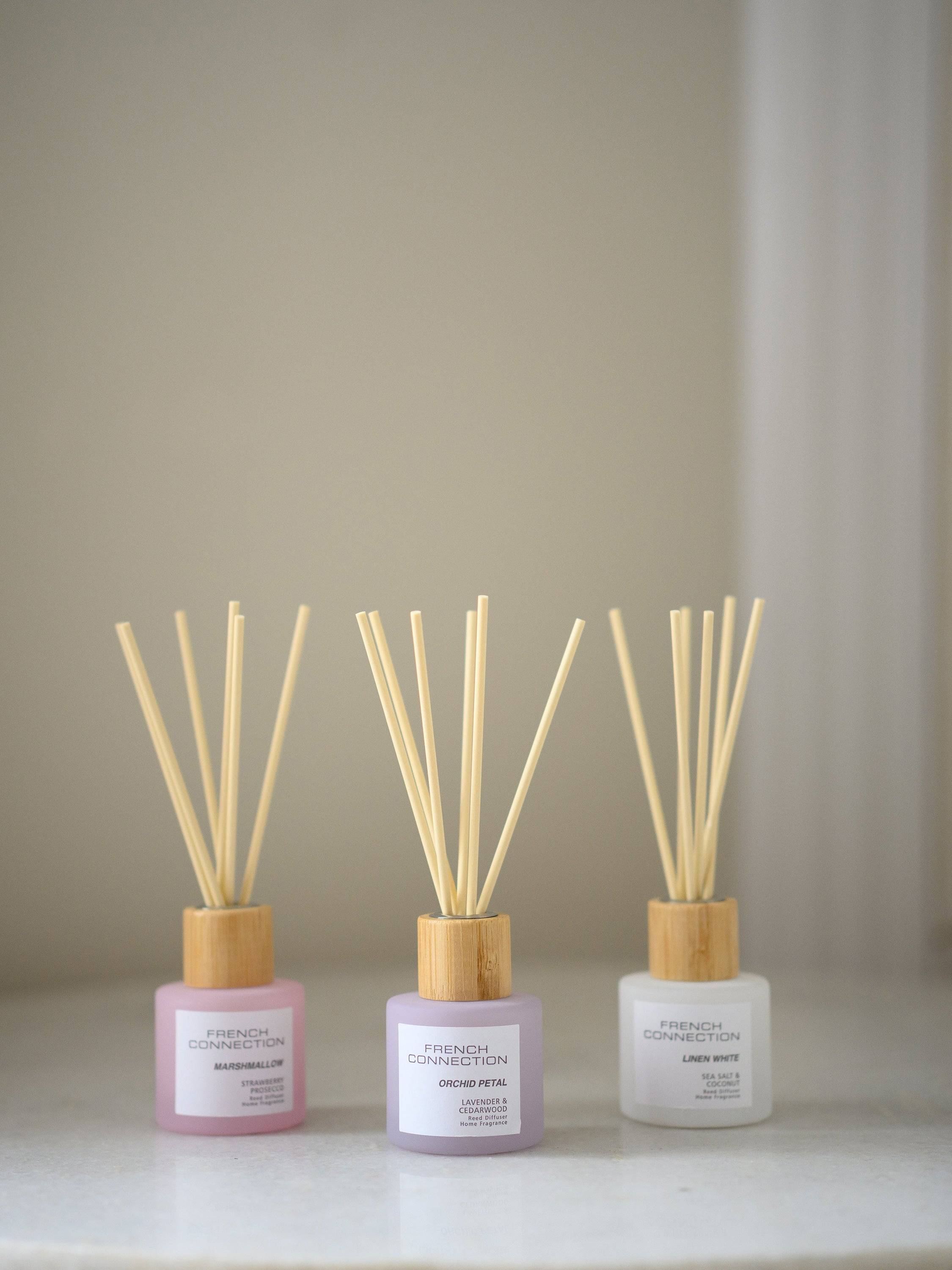 French Connection Trio of Reed Diffusers Gift Set 3x50G