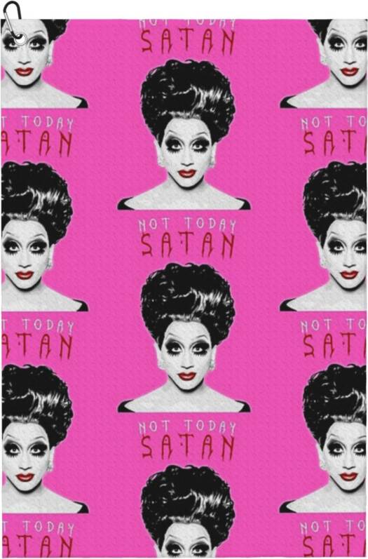WHIBOS Bianca Del Rio Not Today Golf Towel