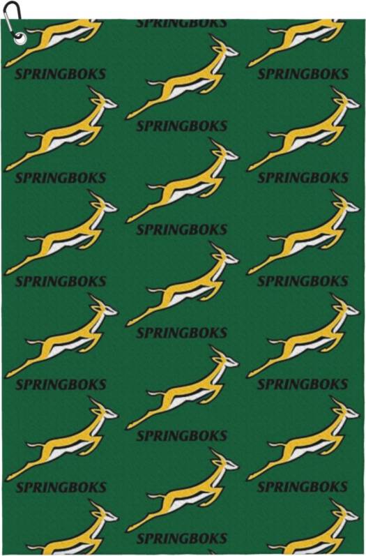 WHIBOS Springboks Rugby 2019 Golf Towel